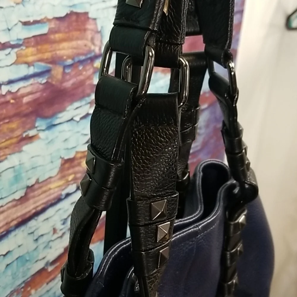 𝅺sergio Renato large Leather Bag
